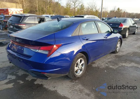 2021 Hyundai Elantra Se z USA, uszkodzony, nr VIN KMHLL4AG1MU179649